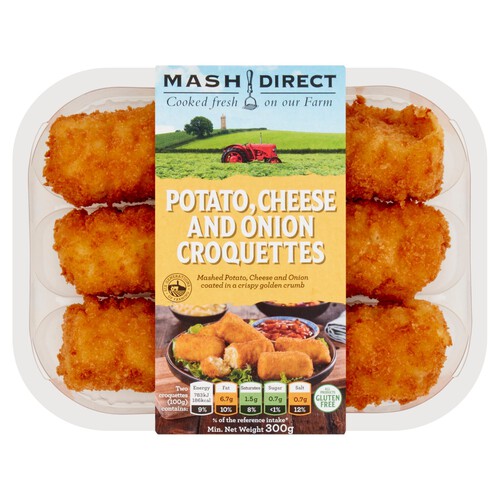 Mash Direct Cheese and Onion Croquettes 