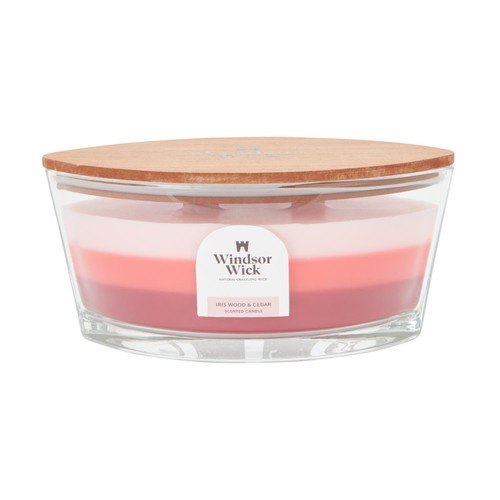 Home Style Windsor Wick Candle Iris Wood And Cedar