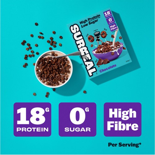 Surreal High Protein Low Sugar Cocoa Cereal 240g