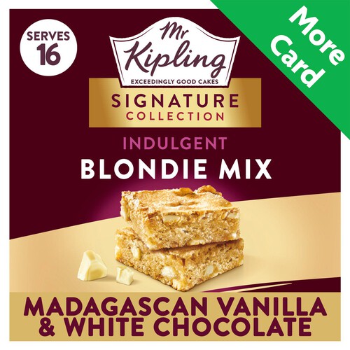 Mr Kipling Signature Madagascan Vanilla & White Choc Blondie 