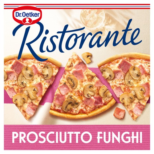 Dr Oetker prosciutto funghi pizza