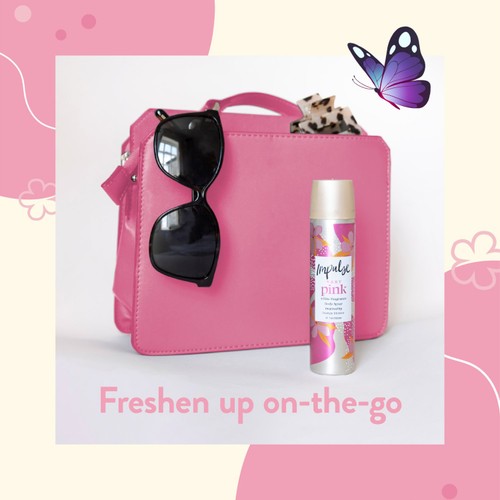 Impulse Very Pink Body Spray Deodorant
