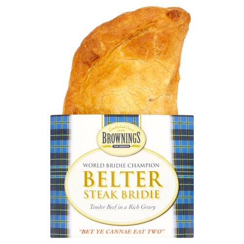 Brownings The Bakers Belter Steak Bridie 