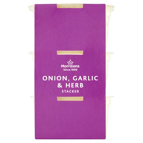 Morrisons Onion, Garlic & Herb Stacker