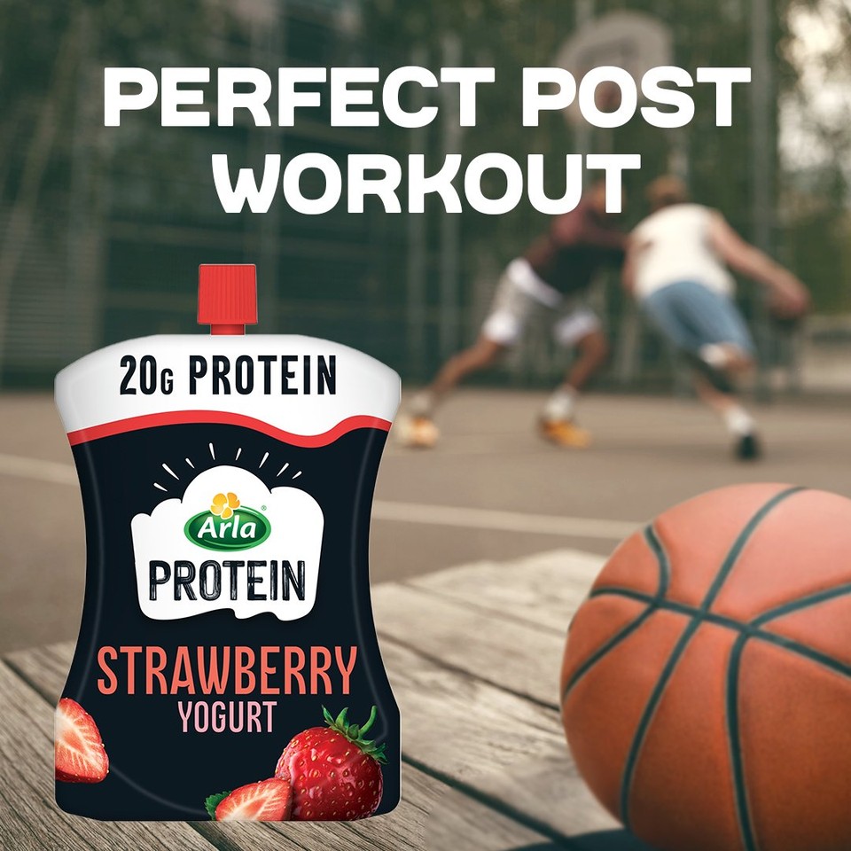 arla-protein-strawberry-yogurt-pouch-200g-morrisons-online-groceries