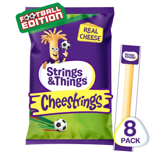 Strings & Things Cheestrings Cheese Snack 8 x 20g