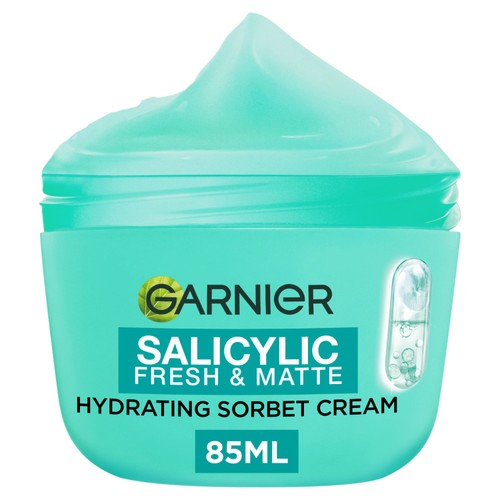 Garnier Salycilic Fresh & Pure Sorbet Cream 85Ml