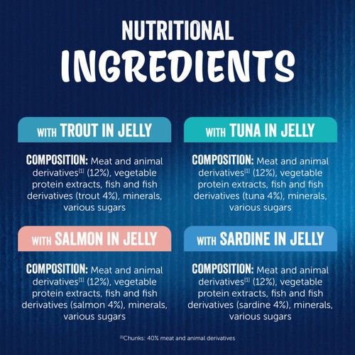FELIX As Good As it Looks Senior 7+ Fish In Jelly Wet Cat Food 12x85g