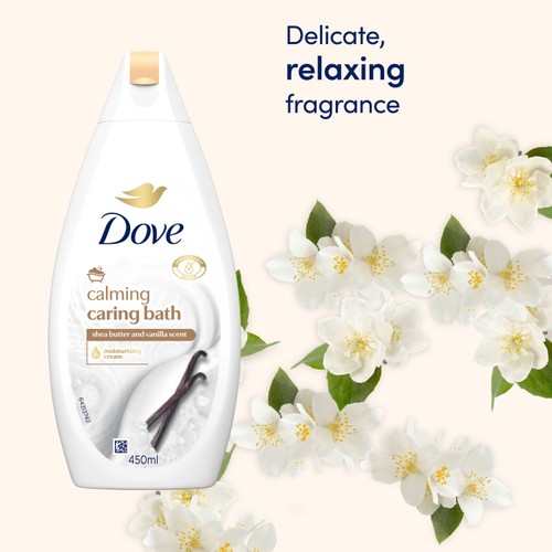 Dove Caring Bath Shea Butter  450ml