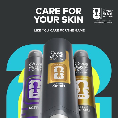 Dove Men 3-in-1 Body Wash Active Comfort