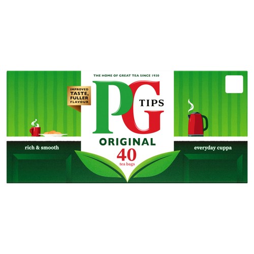 PG Tips Original 40 Tea Bags