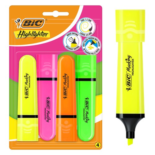 Bic Tank Neon Highlighter