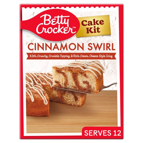 Betty Crocker Cinnamon Swirl Cake Kit 465g