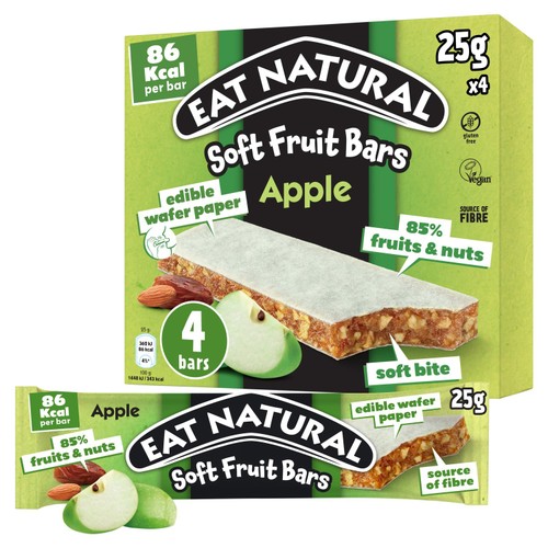 Eat Natural Soft Bars Apple 