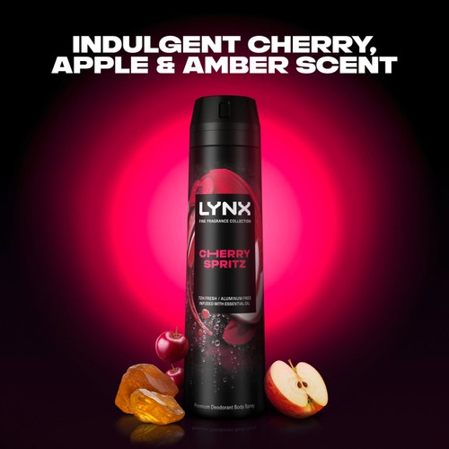 Lynx Body Spray Cherry Spritz 
