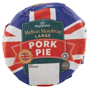 Dickinson & Morris Large Melton Mowbray Pork Pie 440G
