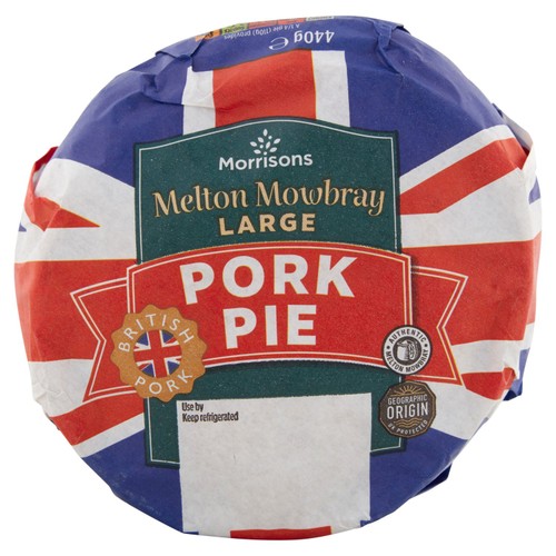 Morrisons Large Melton Mowbray Pork Pie 