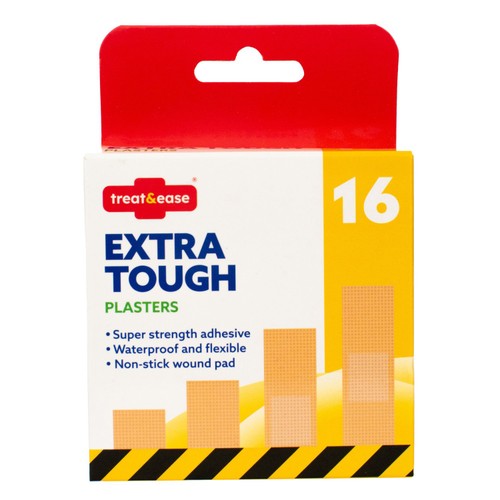 Treat & Ease Extra Tough Plasters 