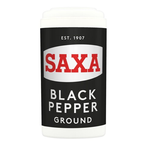 Saxa Ground Black Pepper 