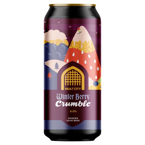 Vault City Winter Berry Crumble (Abv 6%)