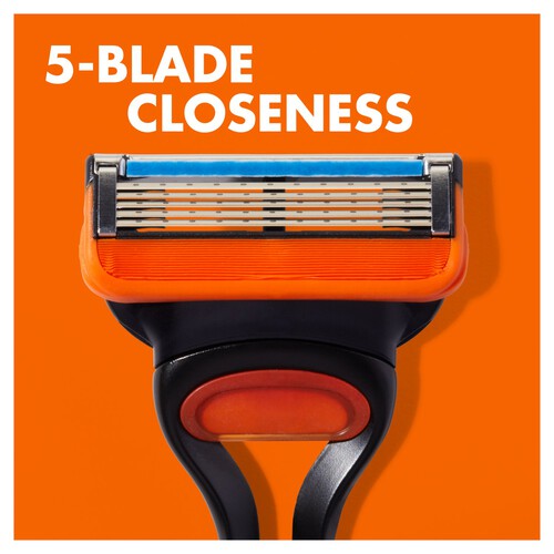 Gillette Fusion5 Starter Pack Handle + 4 Razor Blades