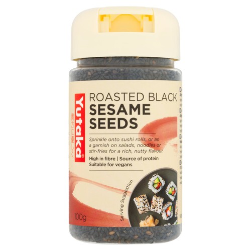 Yutaka Roasted Black Sesame Seeds