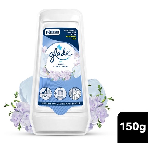 Glade Solid Gel Clean Linen Air Freshener