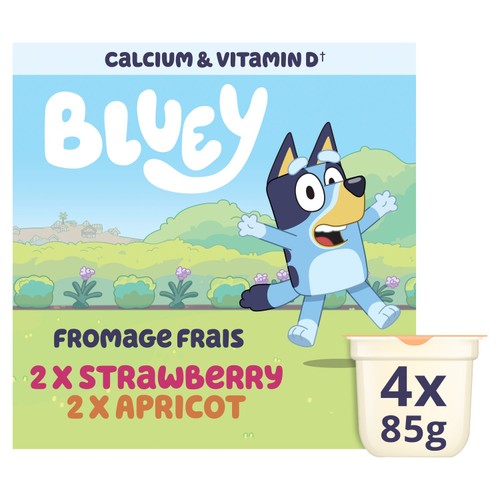 Bluey Fromage Frais 4 x 85g (340g)