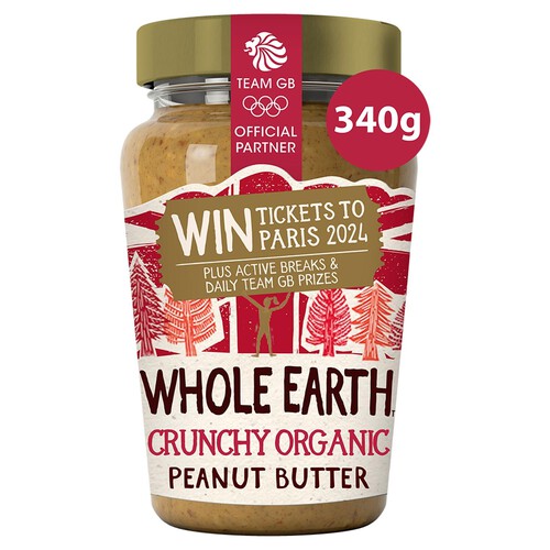 Whole Earth Organic Crunchy Peanut Butter