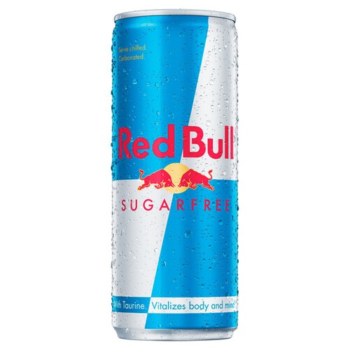 Red Bull Energy Drink Sugar Free Can