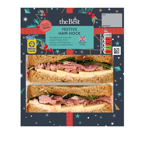 Morrisons The Best Festive Ham Hock Sandwich 239g