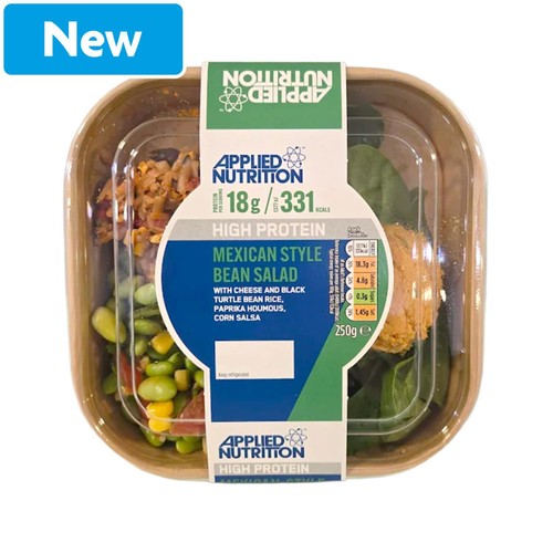Applied Nutrition Mexican Bean Salad Bowl & Houmous
