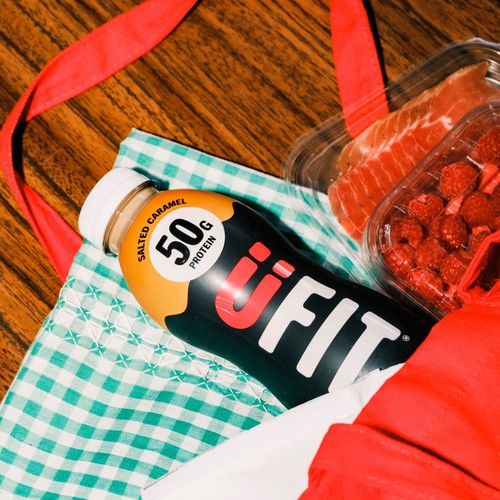 UFIT Salted Caramel High-Protein Milkshake 500ml