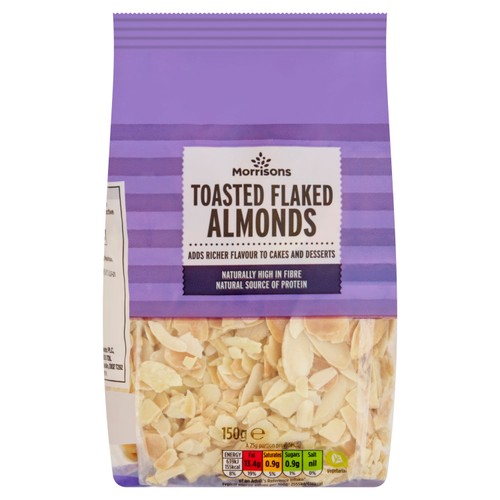 Morrisons Toasted Flaked Almonds 