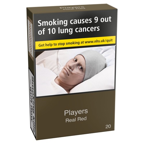 Players Real Red Cigarettes