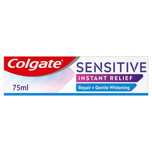 Colgate Sensitive Instant Relief Whitening Toothpaste 