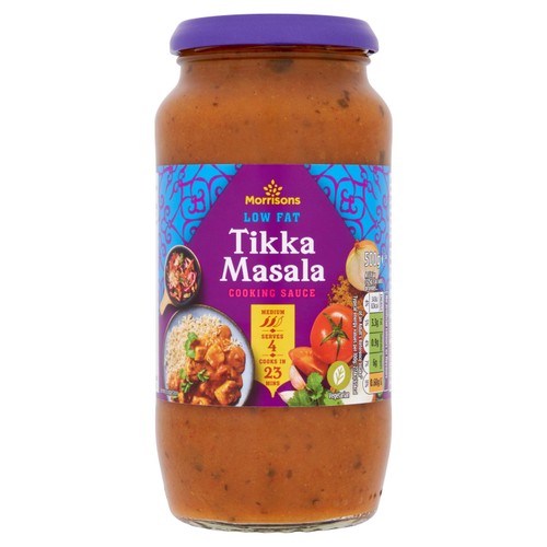Morrisons low fat tikka masala sauce