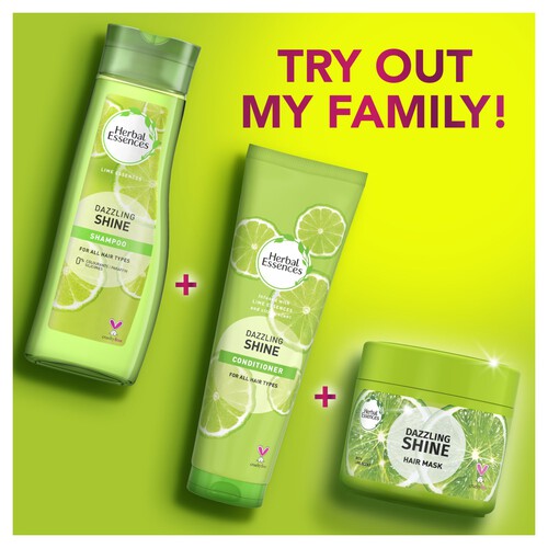 Herbal Essences Shampoo Dazzling Shine with Lime Essences