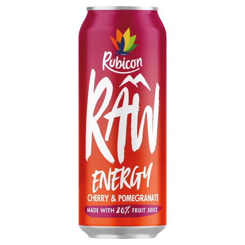 Rubicon Raw Energy Cherry & Pomegranate 