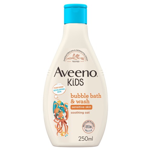 Aveeno Kids Bubble Bath & Wash 