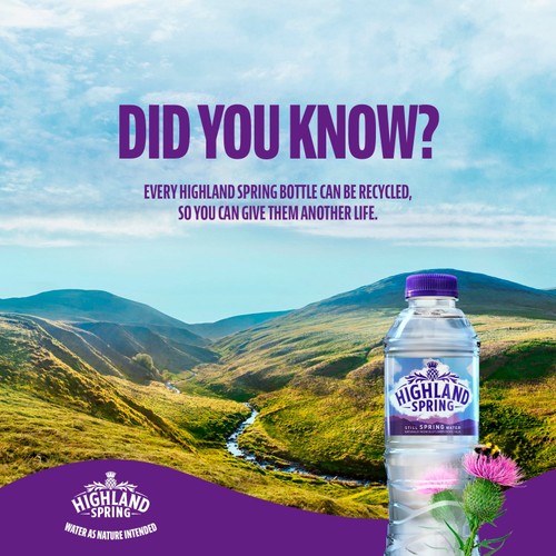 Highland Spring Apple & Blackcurrant Still Flavoured Water