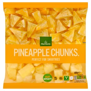Morrisons Fresh Pineapple Chunks 450g