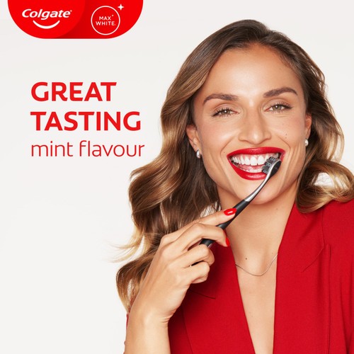 Colgate Max White Clinical Purifying Power Teeth Whitening Toothpaste