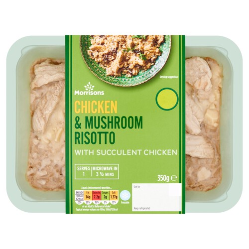 Morrisons Chicken & Mushroom Risotto 