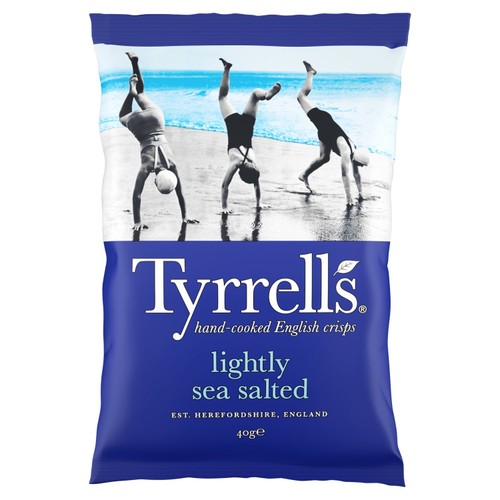Tyrrells Sea Salted Crisps 