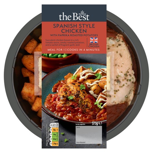 Morrisons Spanish Style Chicken with Paprika Roasted Potatoes