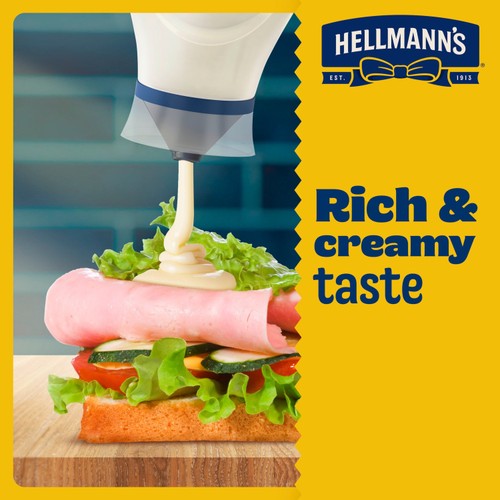 Hellmann's Real Squeezy Mayonnaise 430ml