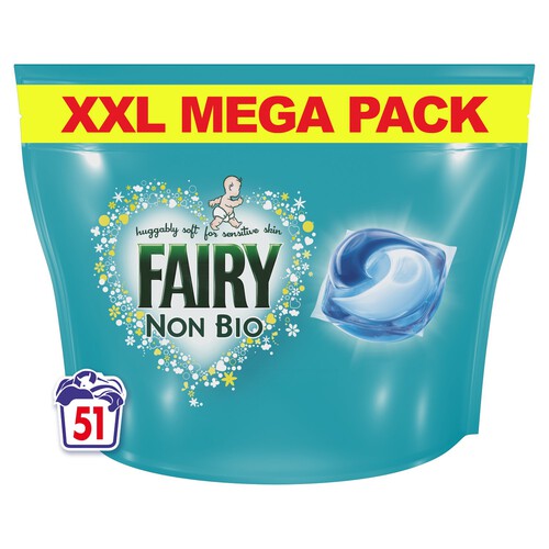 Fairy Non Bio For Sensitive Skin Washing Capsules