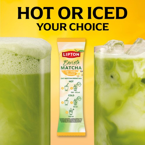 Lipton Matcha Vanilla Latte 10 Sachets 113g