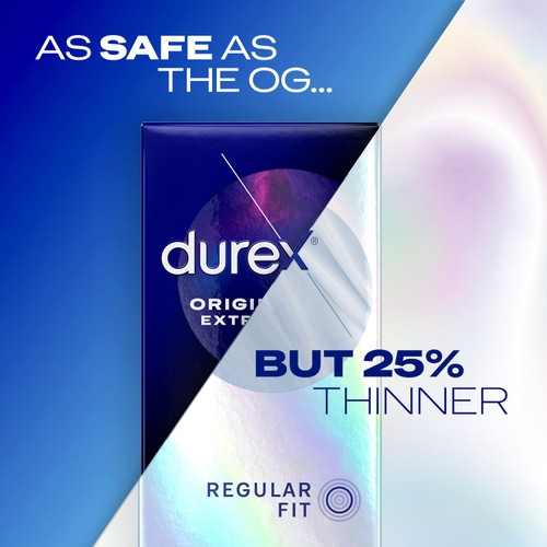 Durex 12 Nude Extra Lube Condoms